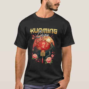 Camiseta Recuerdo de vacaciones en Kunming China Lámpara Ch