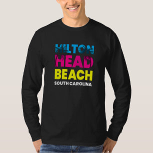 Camiseta Recuerdo de vacaciones en la playa de Hilton Head