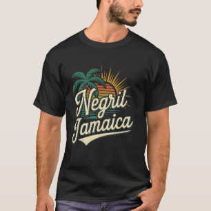 Camiseta Recuerdo de vacaciones en Negril Jamaica para la v
