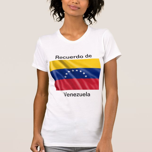 Camiseta recuerdo de Venezuela (Anverso)