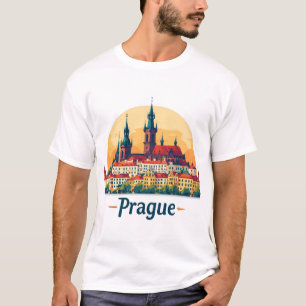 Camiseta Recuerdo de viaje a Praga República Checa