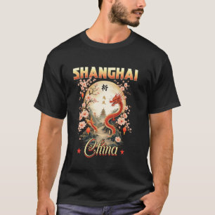 Camiseta Recuerdo de viaje a Shanghai China vacaciones en S