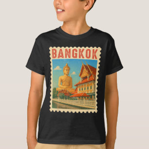 Camiseta Recuerdo de viaje a Tailandia Ngkok Buda Tailandia