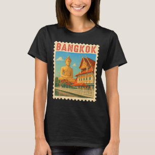 Camiseta Recuerdo de viaje a Tailandia Ngkok Buda Tailandia
