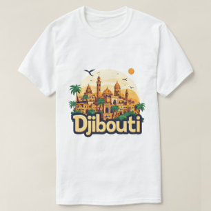 Camiseta Recuerdo de viaje a Yibuti para coleccionistas de