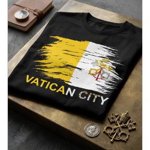 Camiseta Recuerdo de viaje de la bandera grunge de la Ciuda