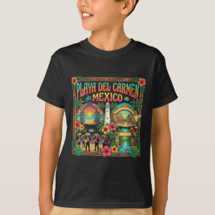 Camiseta Recuerdo de viaje de mujeres Playa Del Carmen Méxi