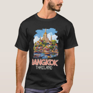 Camiseta Recuerdo de viaje de vacaciones Bangkok Tailandia