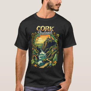Camiseta Recuerdo de viaje de vacaciones de Irlanda Cork