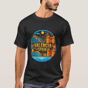 Camiseta Recuerdo de viaje por Valencia España Regalo de ci