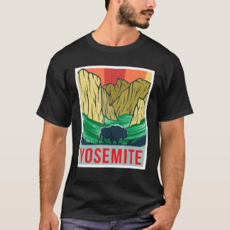 Camiseta Recuerdo de Yosemite California Parque Nacional Se