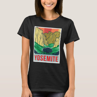 Camiseta Recuerdo de Yosemite California Parque Nacional Se