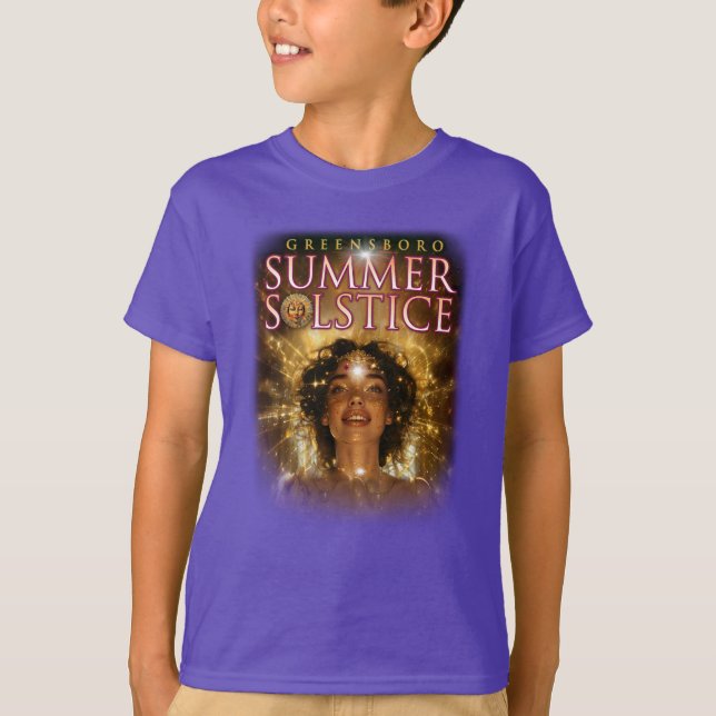 Camiseta Recuerdo del Festival de Solsticio de Verano de Gr (Anverso)