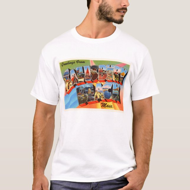 Camiseta Recuerdo del viaje de las MAMÁES de Massachusetts (Anverso)