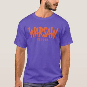 Camiseta Recuerdo familiar de Varsovia Polonia