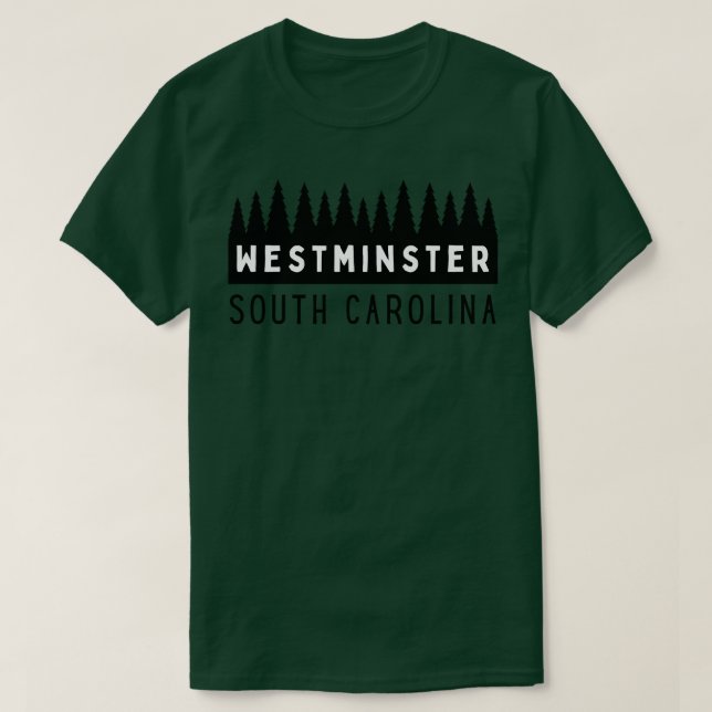 Camiseta Recuerdo turístico Westminster South olina SC (Diseño del anverso)