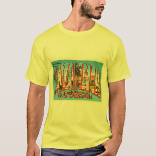 Camiseta Recuerdo viejo del viaje del vintage de Georgia GA