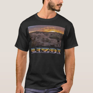Camiseta Recuerdos de Arizona. Ruta de la puesta de sol de