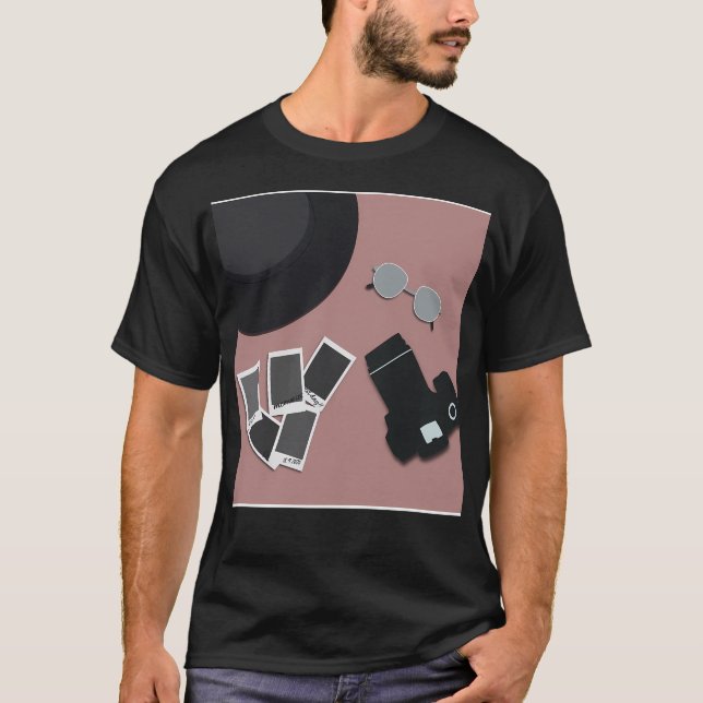 Camiseta Recuerdos de cámara (Anverso)