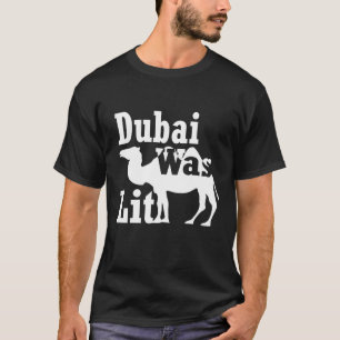 Camiseta Recuerdos de Camel Riding Dubai