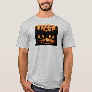Camiseta Recuerdos de Camping Te Esperan