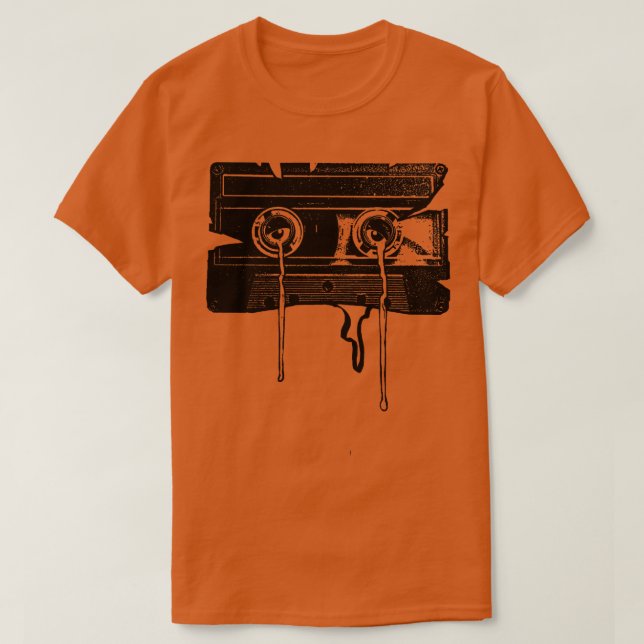 Camiseta Recuerdos de Cassette (Diseño del anverso)