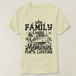Camiseta Recuerdos de crucero familiar de vacaciones Escuad