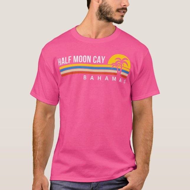 Camiseta Recuerdos de Half Moon Cay Bahamas (Anverso)