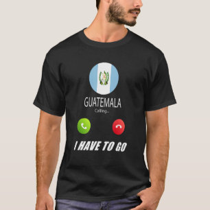Camiseta Recuerdos de la bandera de Guatemala que Guatemala