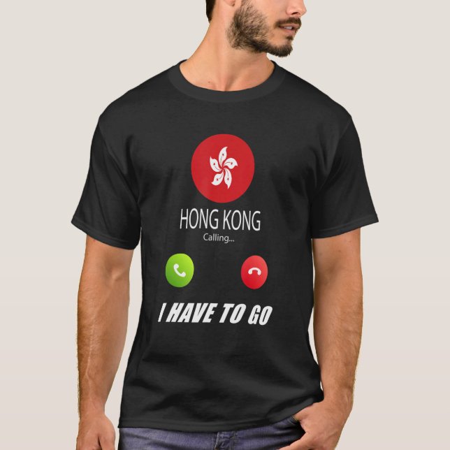 Camiseta Recuerdos de la bandera de Hong Kong que Hong Kong (Anverso)