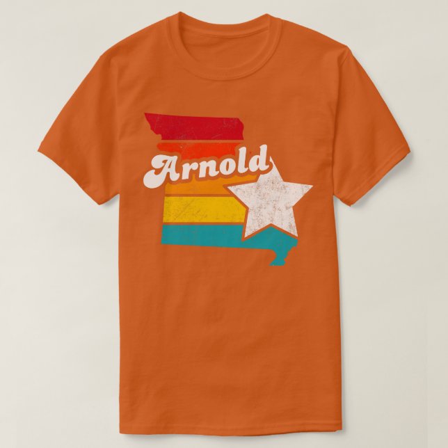 Camiseta Recuerdos de la cosecha de arnold Missouri 2 (Diseño del anverso)
