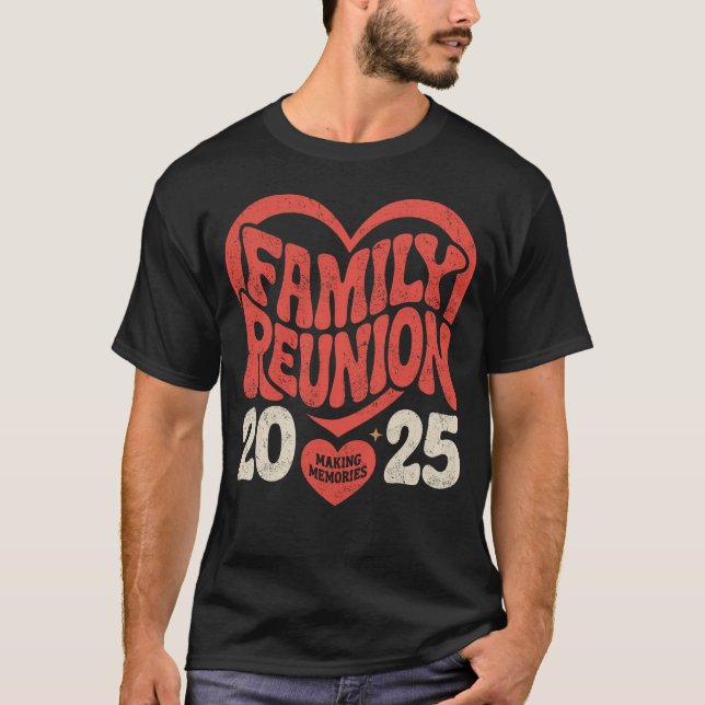 Camiseta recuerdos de la familia de 2025 (Anverso)
