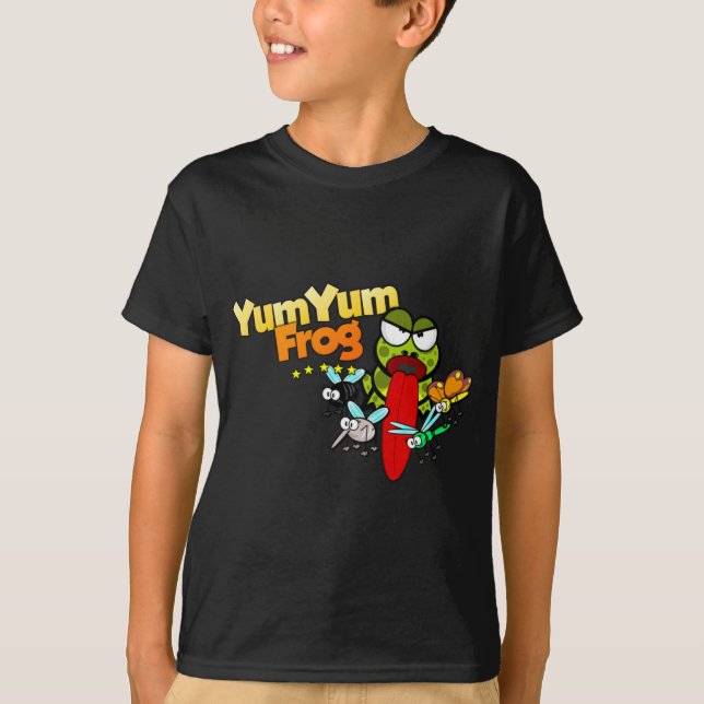Camiseta Recuerdos de la rana de YumYum (Anverso)