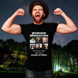 Camiseta Recuerdos de mayor edad Clase 6 Collage de fotos 2