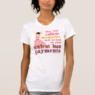 Camiseta Recuerdos de préstamo estudiantil