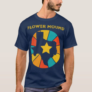 Camiseta Recuerdos de problemas de la flor Mound Texas Vint