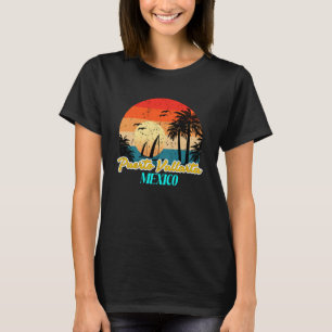 Camiseta Recuerdos de Puerto Vallarta Vacaciones en México