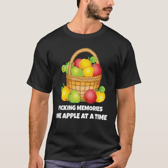 Camiseta Recuerdos de selección Nostálgica Apple Picking Fa (Anverso)