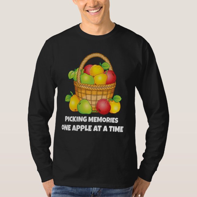 Camiseta Recuerdos de selección Nostálgica Apple Picking Fa (Anverso)