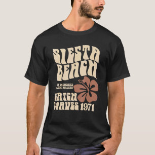 Camiseta Recuerdos de surf en la playa de Siesta Malibu del