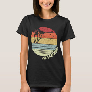 Camiseta Recuerdos de vacaciones en la playa de Isla Mujere