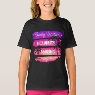 Camiseta Recuerdos de vacaciones familiares juntos Shir 202