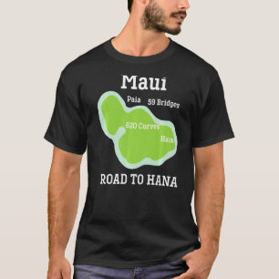 Camiseta Recuerdos de vacaciones Maui Hawaii Hana Souve de 