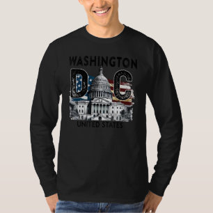 Camiseta Recuerdos de Washington DC Capitol Hill EE. UU.