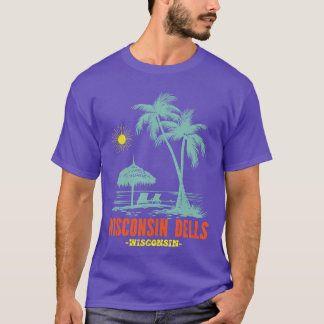 Camiseta Recuerdos de Wisconsin Dells Wisconsin que combina