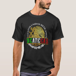 Camiseta Recuerdos de Zacatecas México Orgullo Mexicano Mex