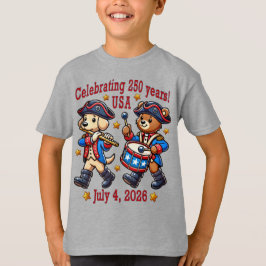 Camiseta Recuerdos del 250º aniversario de EE.UU. - Patriót
