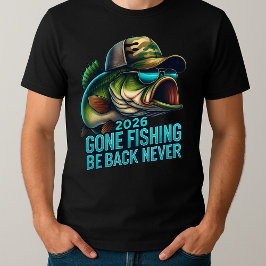 Camiseta Recuerdos del Día del Padre pescando con papá