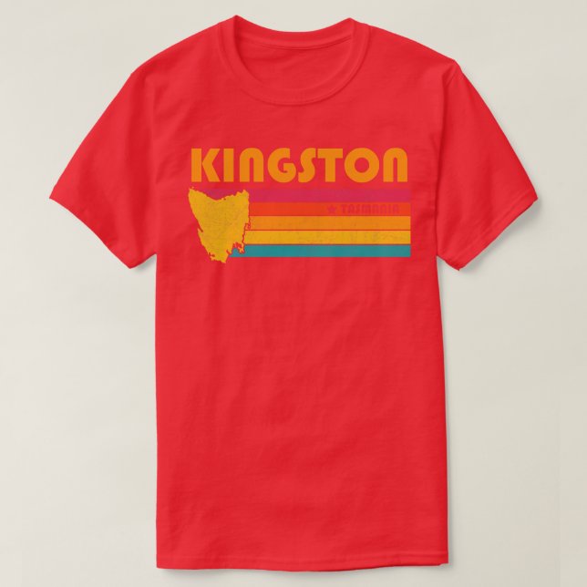 Camiseta Recuerdos en problemas de la época de Kingston Tas (Diseño del anverso)