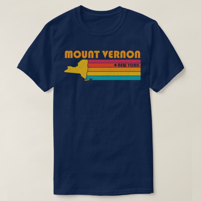 Camiseta Recuerdos en problemas de la época de Mount Vernon (Diseño del anverso)